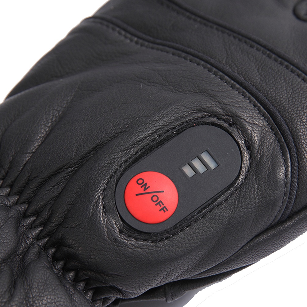 Heated Leather Gloves Men Wome - Touch Screen Gloves review and price