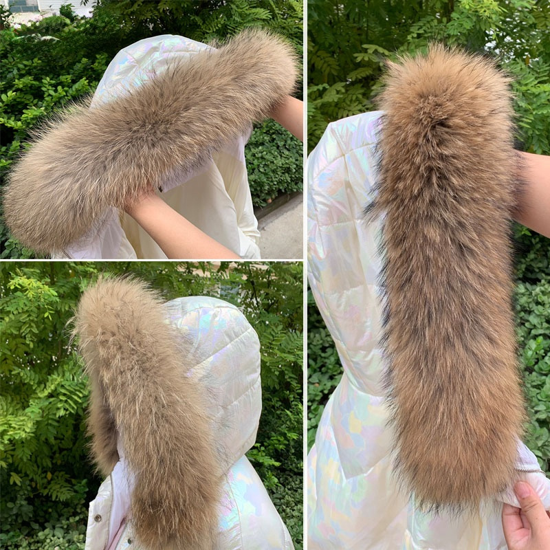 Real Fur Collar for Coat Parka - Shawl Wrap Winter review and price