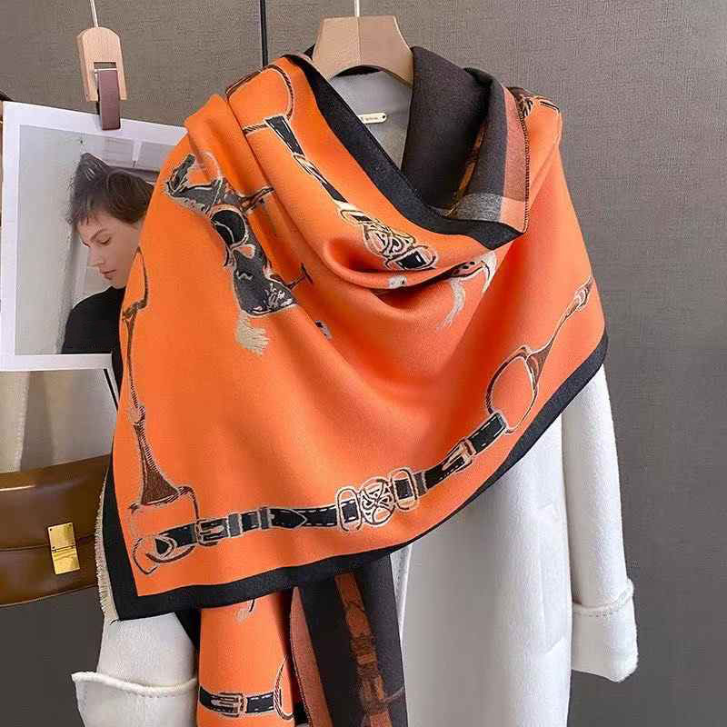 Retro Rider Horse Imitation Ca - Wool Scarf Men review and price