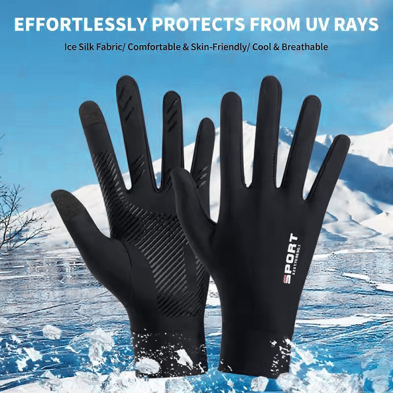 Summer Ice Silk Touchscreen Eq - Touch Screen Gloves review and price