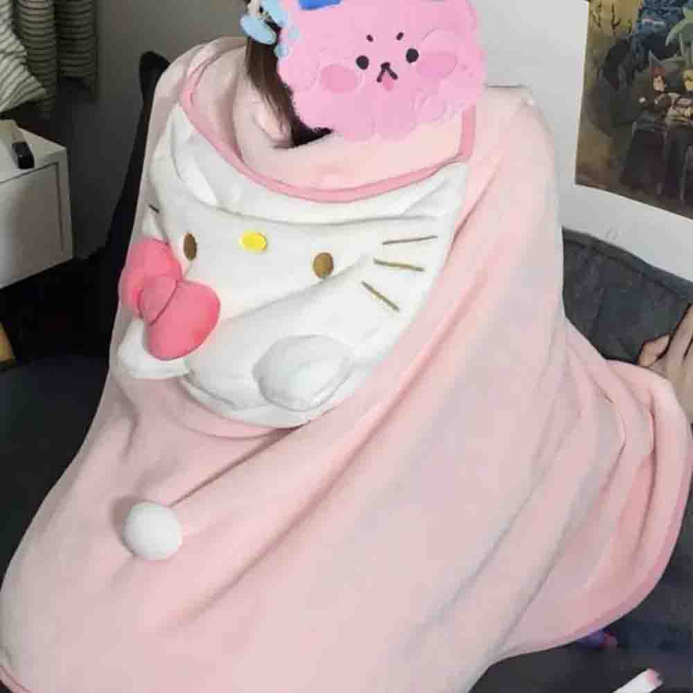 Cute Hellokitty Cloak Shawl Ai - Shawl Wrap Winter review and price